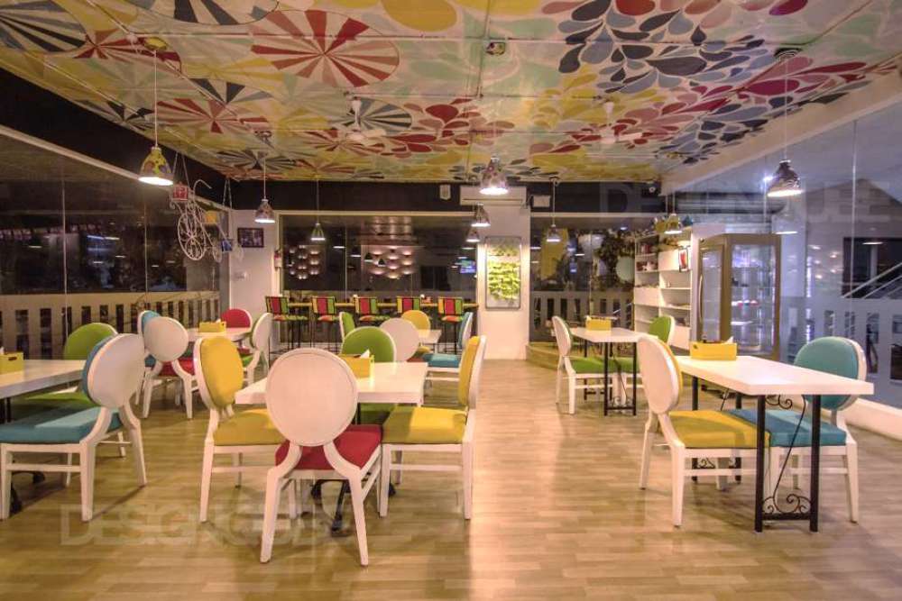 Cafe Interiors at Vasant nagar, Bangalore